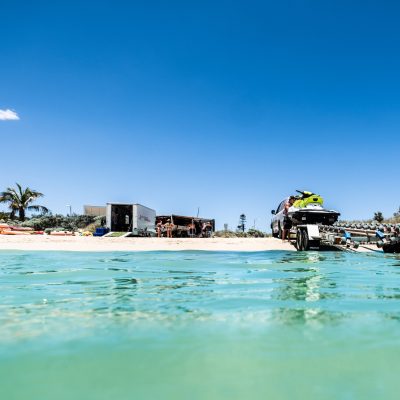 a large body of water